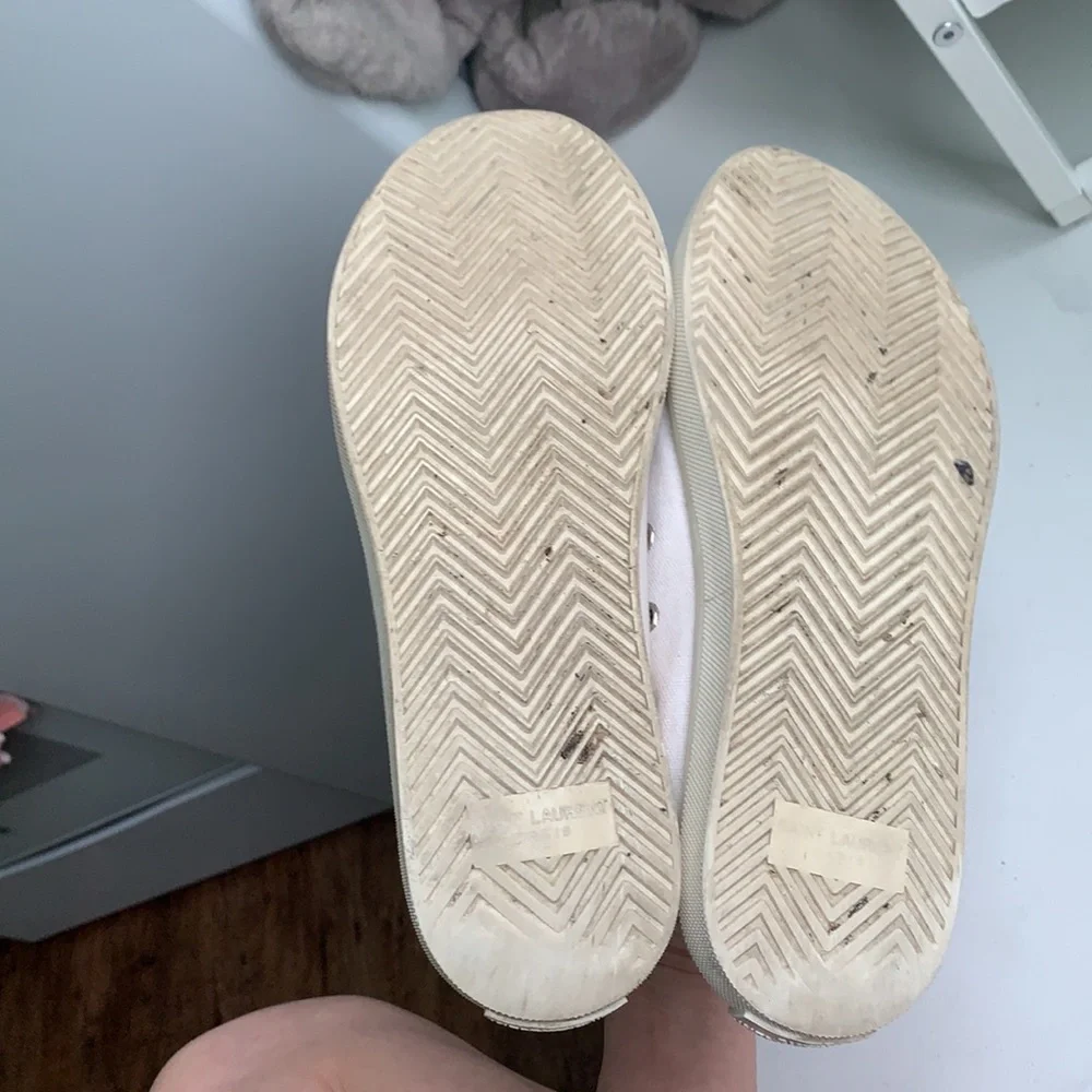 Saint Laurent Malibu Mid-Top Sneakers - Picture 5 of 7